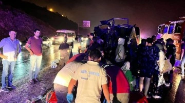Denizli'de otobüs kazası: 3 ölü