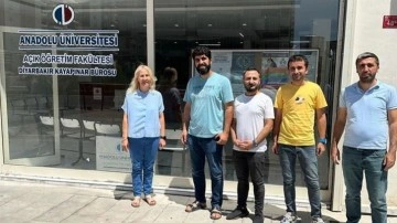 Deprem bölgesindeki AÖF büroları hizmet vermeye devam ediyor