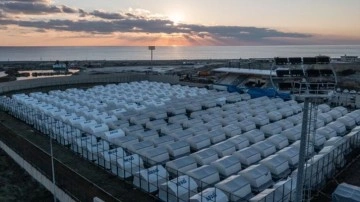 Deprem bölgesindeki illere kurulan çadır ve konteyner sayısı