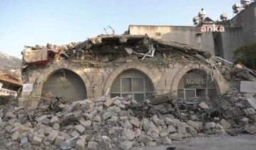 Depremler Antakya'daki tarihi yapılarda büyük hasara yol açtı