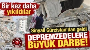 Depremzedelere yaklaşık 1 milyar liralık büyük darbe! Sinyali Gürcistan'dan geldi