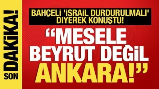 Devlet Bahçeli: DEM'e uzattığımız el, milli birlik mesajıdır