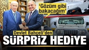 Devlet Bahçeli'den sürpriz otomobil hediyesi