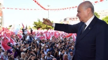 Devlet Bahçeli, MHP'nin seçim sloganını açıkladı