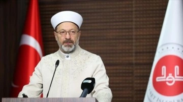 Diyanet İşleri Başkanı Erbaş: "Tüm camilerimizde Filistin halkı için dua edeceğiz"