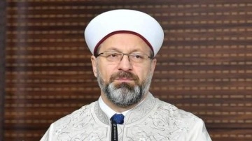 Diyanet İşleri Başkanı Erbaş'tan İstanbul'daki patlamayla ilgili başsağlığı mesajı