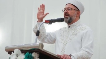 Diyanet İşleri Başkanı Erbaş'tan tepki: Aşağılık eylem...