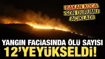 Diyarbakır'daki korkunç yangında ölü sayısı 12'ye yükseldi! Bakan Koca'dan açıklama