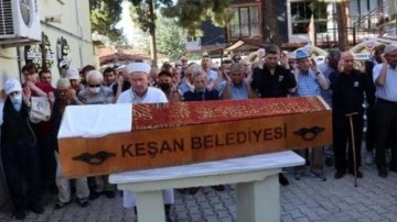 DSP Edirne İl Başkanı Nalbantoğlu, toprağa verildi