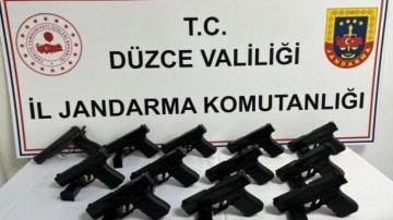 Düzce&rsquo;de silah kaçakçılığı operasyonu: 1 gözaltı