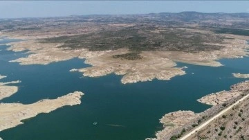 Edirne'ye içme suyu sağlayan barajın doluluk oranı yüzde 17 seviyesine düştü