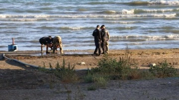 Eğirdir Gölü'nde bulunan 9 el bombası imha edildi