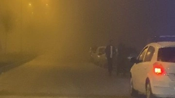 Elazığ’da yoğun sis etkili oldu, sürücüler zor anlar yaşadı