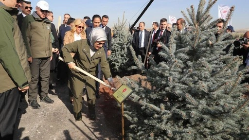 Emine Erdoğan: Gelecek, yeşil bir Türkiye ile büyüsün