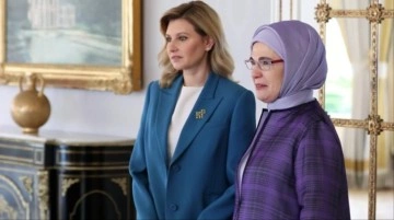 Emine Erdoğan'dan Ukrayna mesajı: Bir an önce barışın galip gelmesini diliyorum