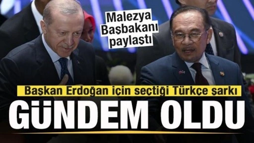 Enver İbrahim'in Cumhurbaşkanı Erdoğan için seçtiği Türkçe şarkı gündem oldu! İrem Derici...