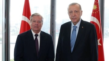 Erdoğan, ABD’li Senatör Lindsey Graham’ı kabul etti