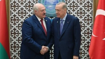 Erdoğan Belarus Cumhurbaşkanı Lukaşenko ile görüştü!