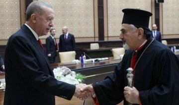 Erdoğan, Dünya Süryani Katolik Patriğini kabul etti