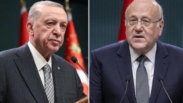 Erdoğan, Lübnan Başbakanı Mikati ile telefonda görüştü