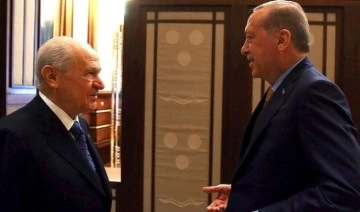 Erdoğan ve Bahçeli'den 'sürpriz' görüşme