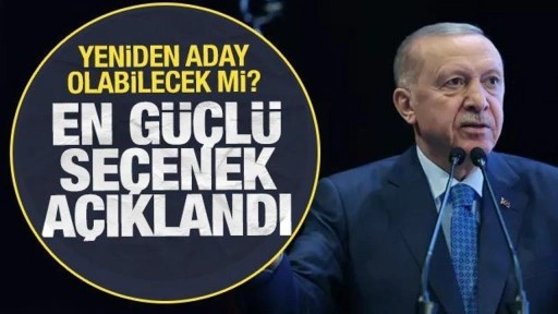 Erdoğan yeniden aday olabilecek mi? İşte en güçlü formül...