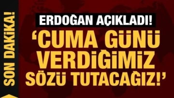 Erdoğan'dan son dakika Finlandiya açıklaması: Cuma günü verdiğimiz sözü tutacağız!