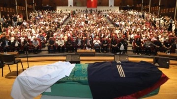 ERÜ’de vefat eden Prof. Dr. Güneş için tören düzenledi