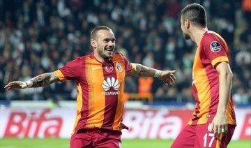 Eski Galatasaraylı futbolcu Wesley Sneijder, Manisa'ya geldi