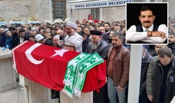 Eski Ülkü Ocakları Başkanı Sinan Ateş son yolculuğuna uğurlandı