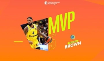 Euroleague'de 5. haftanın en değerli oyuncusu Lorenzo Brown