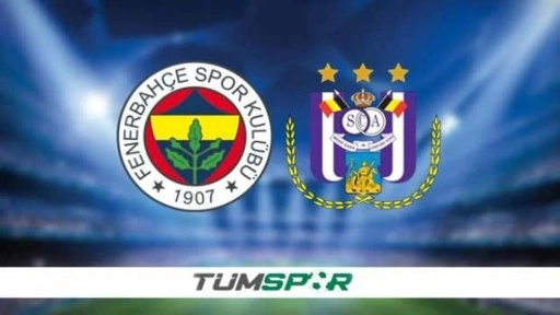 Fenerbahçe - Anderlecht Avrupa Ligi maçı hangi kanalda, saat kaçta, ne zaman? İşte muhtemel 11'