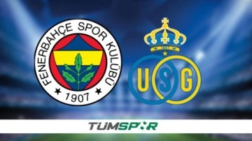 Fenerbahçe- Union Saint-Gilloise maçı ne zaman? FB- Union Saint-Gilloise maçı şifresiz mi?