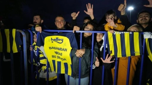 Fenerbahçe, Samsun'da coşkuyla karşılandı