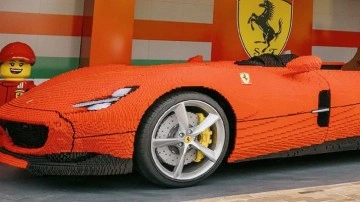 Ferrari Monza SP1, LEGO ile Yeniden İnşa Edildi