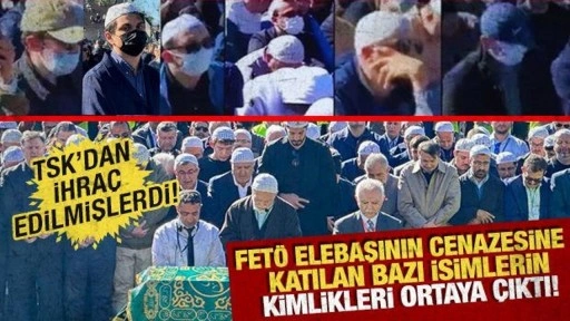 FETÖ elebaşı Gülen'in cenaze törenine katılan bazı isimlerin kimlikleri ortaya çıktı