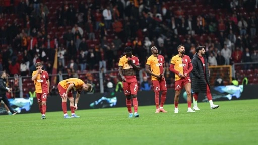 Galatasaray 5 maç sonra puan kaybetti