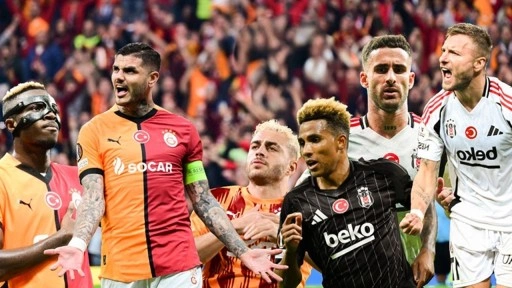 Galatasaray-Beşiktaş derbisinde gözler golcülerde olacak