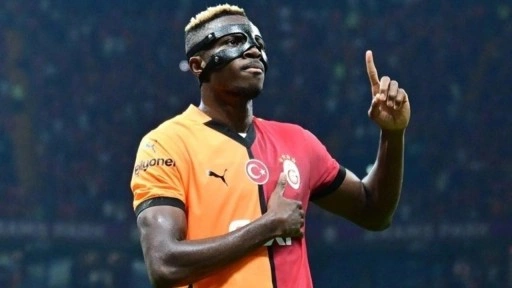 Galatasaray'dan Victor Osimhen paylaşımı