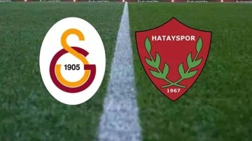 Galatasaray-Hatayspor Süper Lig 1. hafta açılış maçı (CANLI YAYIN)