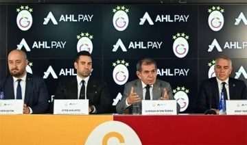 Galatasaray ile AHL Pay arasında sponsorluk anlaşması imzalandı