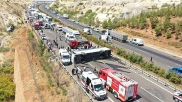 Gaziantep&rsquo;teki feci kazada otobüs şoförü asli kusurlu bulundu