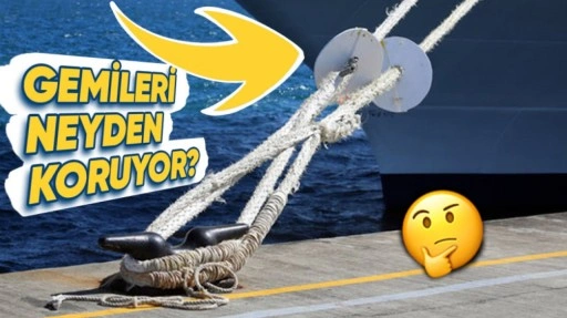 Gemilerin Bağlama Halatındaki Bu Diskler Ne İşe Yarıyor?