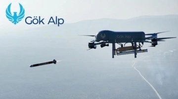 Gök Alp Drone sisteminden mini füze ateşlendi