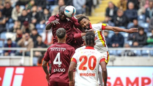 Golcüler sahneye çıktı! Hatay ve Göztepe puanları paylaştı