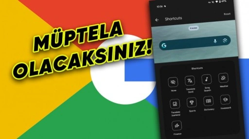 Google Arama Widget'ına Kısayol Özelliği Geldi