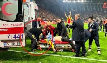 Göztepe - Altay maçında stada işaret fişeği sokan ambulans şoförünün ilk vukuatı değilmiş