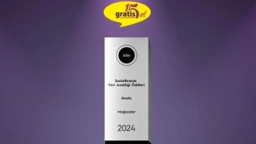 Gratis, Brandverse Awards'ta 8'inci kez altın ödülün sahibi oldu