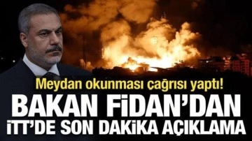 Hakan Fidan meydan okuma çağrısı yaptı: İTT'de son dakika açıklamalar!