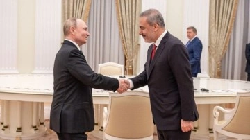 Hakan Fidan Rusya'da! Putin'den Türkiye açıklaması!